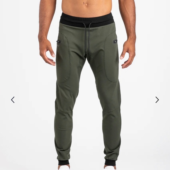 Bylt Pants Bylt Mens Elite Premium Olive Green Joggers Poshmark